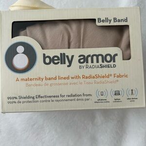 Beige Maternity Belt